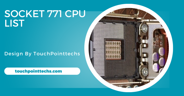 Socket 771 Cpu List