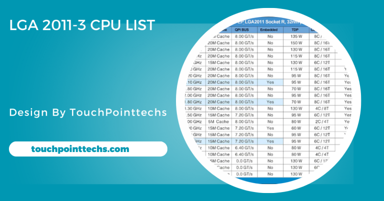 Lga 2011-3 Cpu List