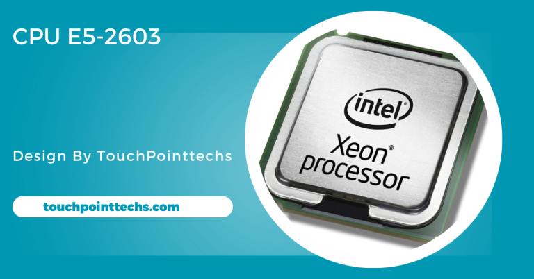 Cpu E5-2603